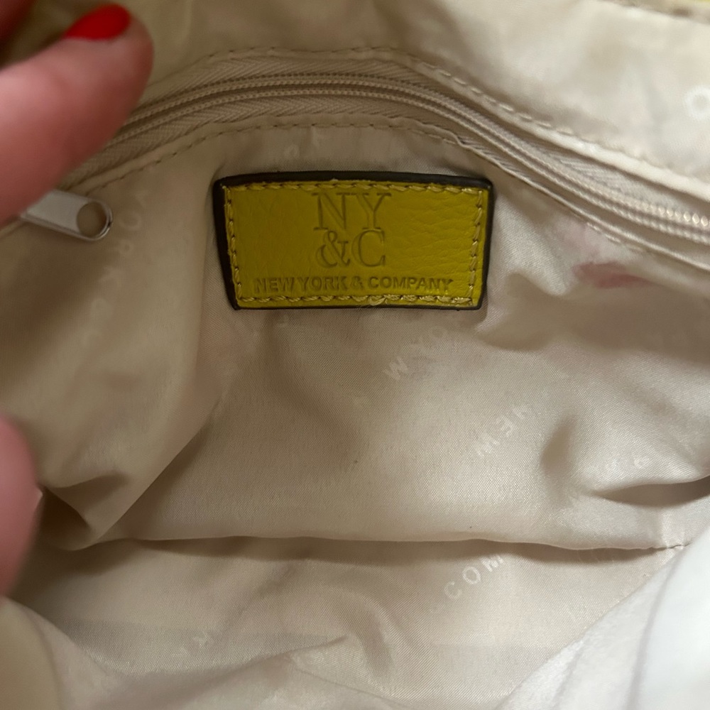 New York &. Co. Yellow Belted Fanny Pack - Picture 12 of 13